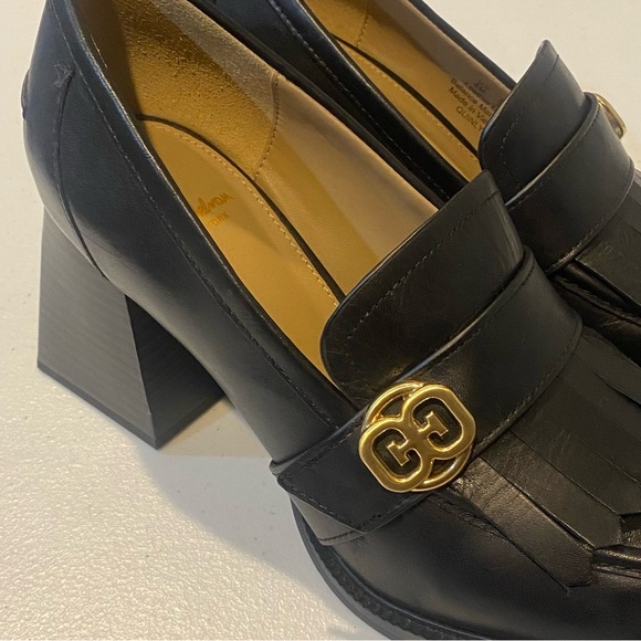 SAM EDELMAN Quinly Block Heel Loafer Kilty Loafer Pumps - Picture 12 of 16